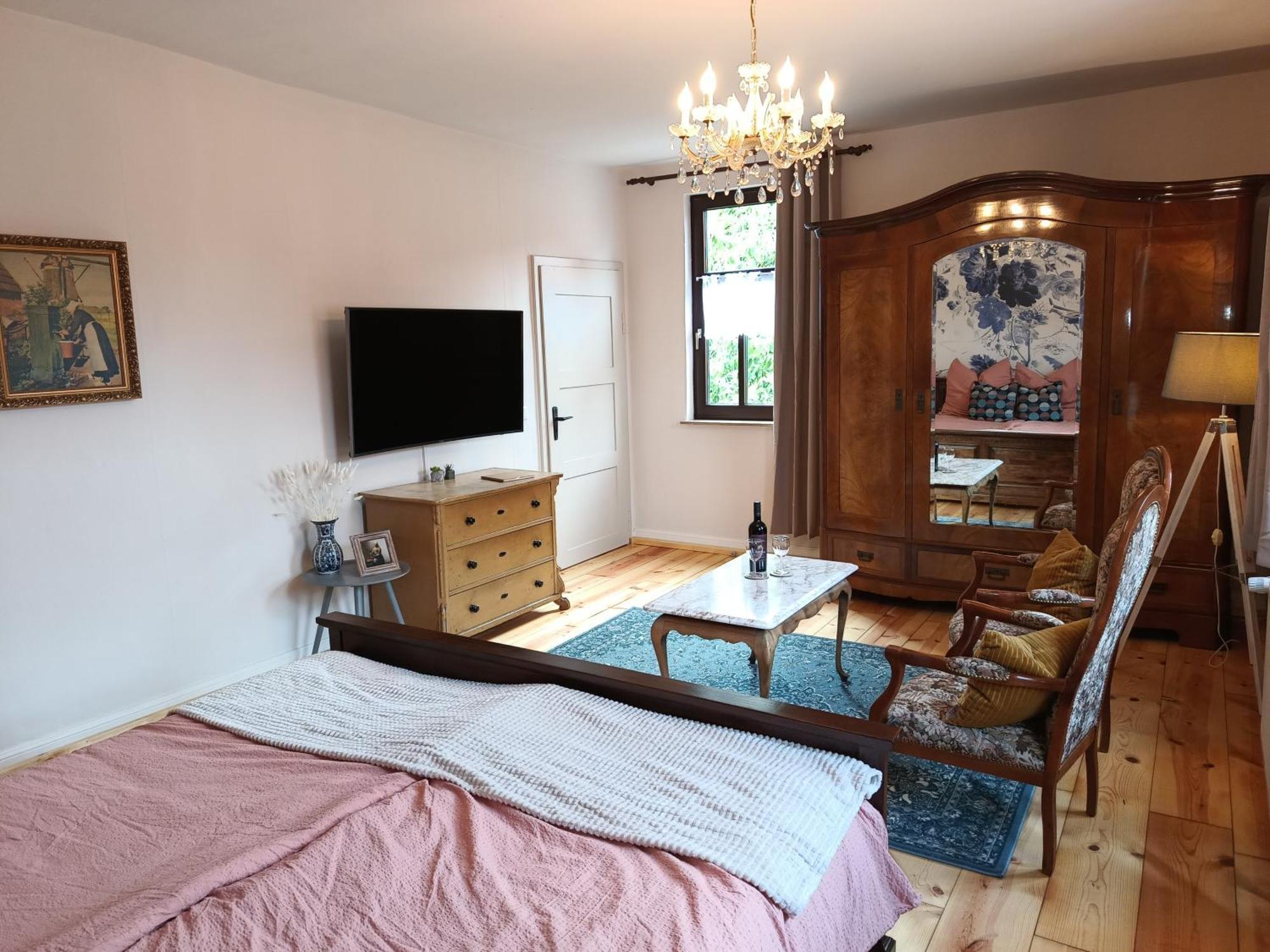 Minicamping Und B&B Apartment Hintergarten Niederorschel Exteriör bild