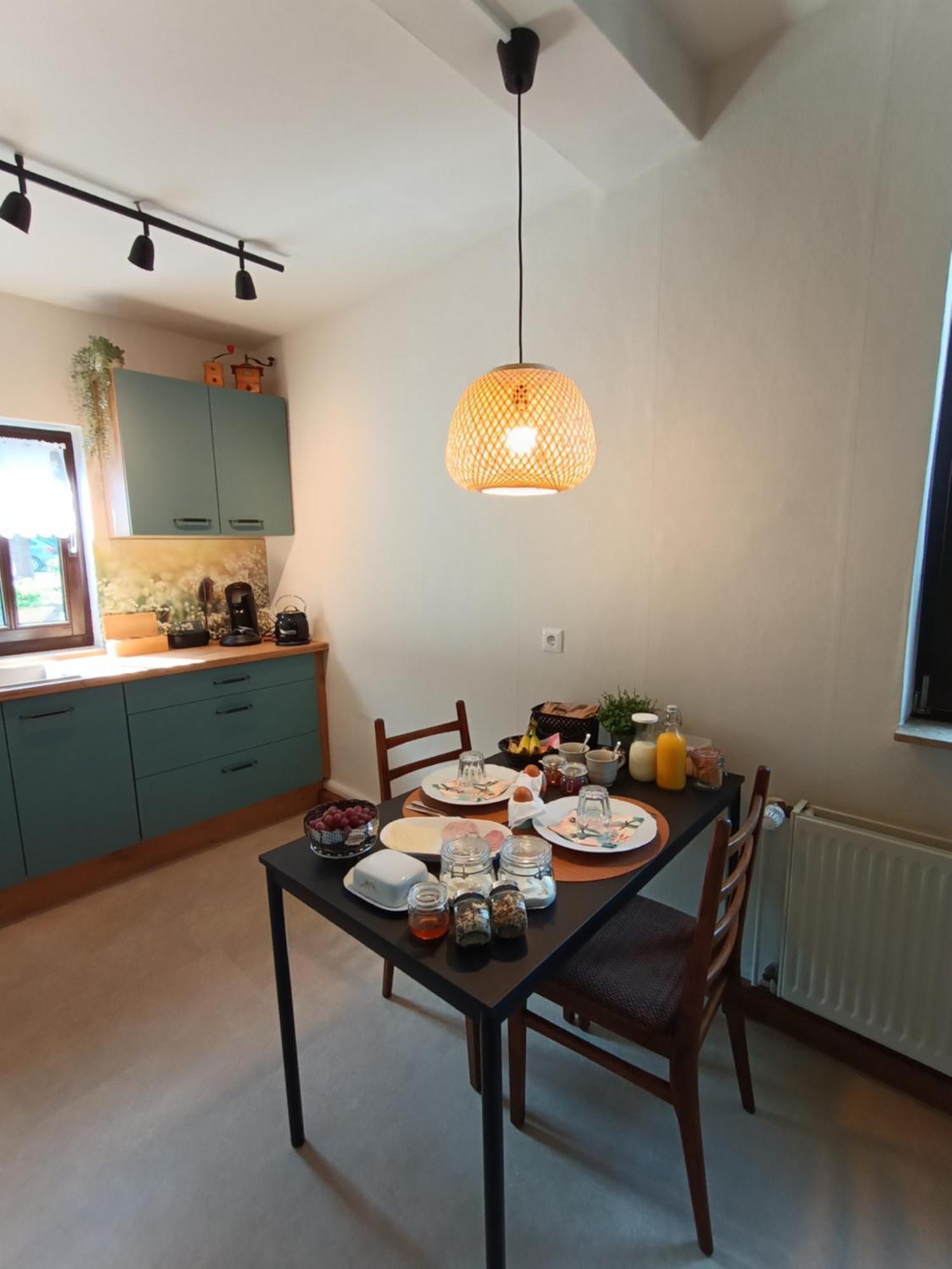 Minicamping Und B&B Apartment Hintergarten Niederorschel Exteriör bild