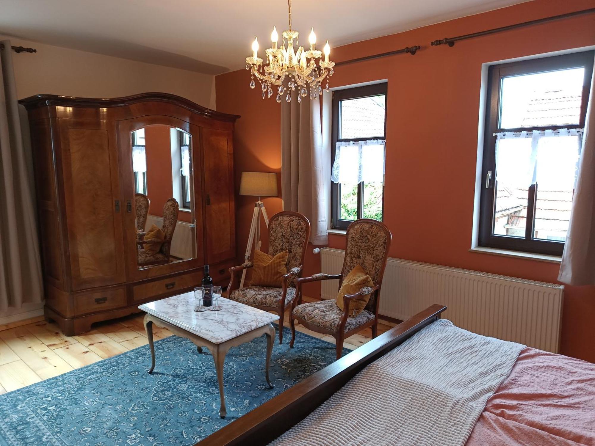 Minicamping Und B&B Apartment Hintergarten Niederorschel Exteriör bild