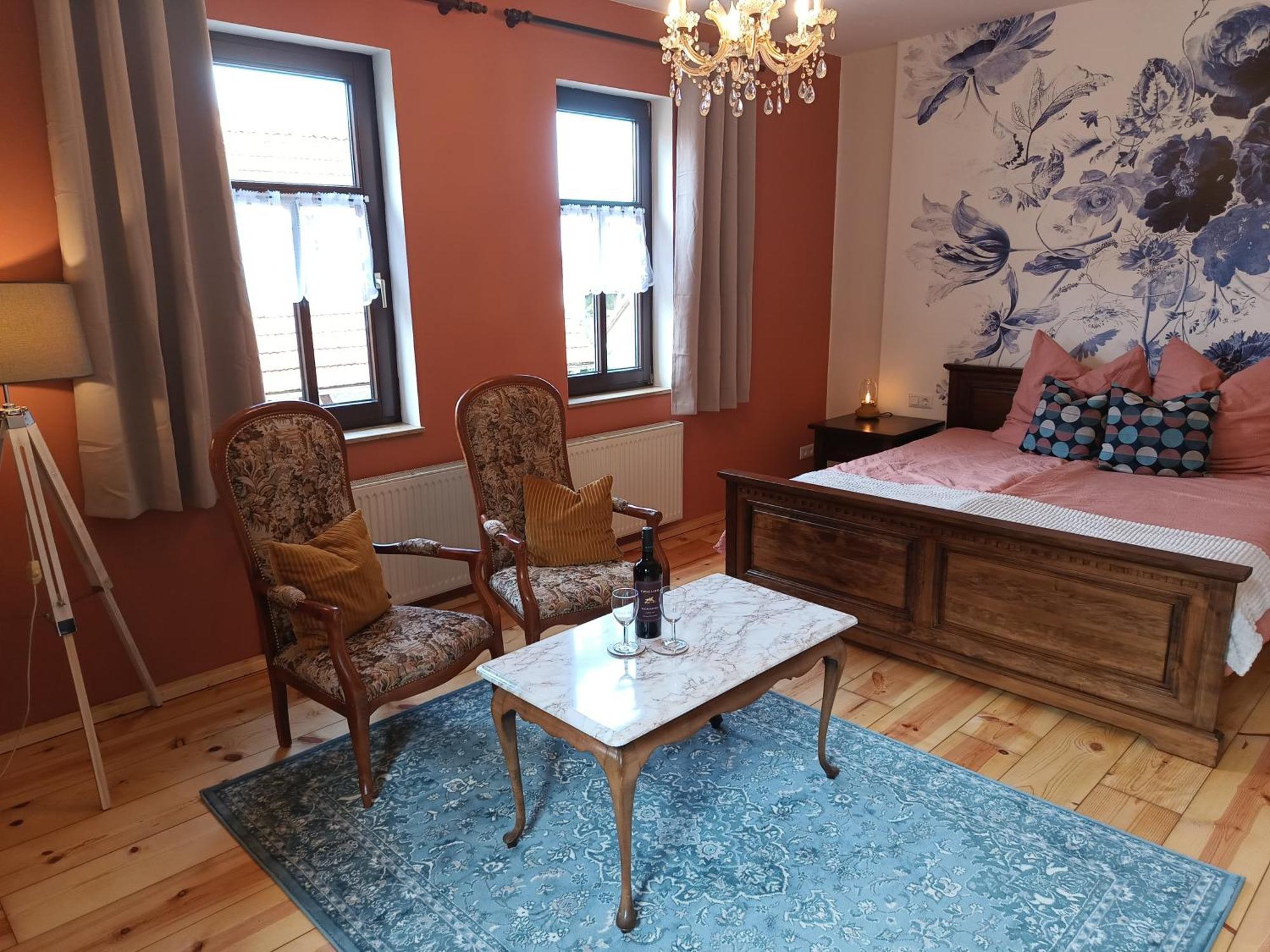 Minicamping Und B&B Apartment Hintergarten Niederorschel Exteriör bild